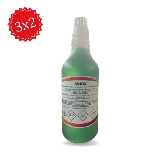 Detergente lucidante alcalino - Sinox 1L