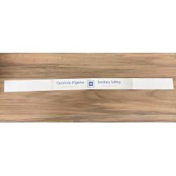 Fascia garanzia igiene WC in carta  - 2000 pezzi