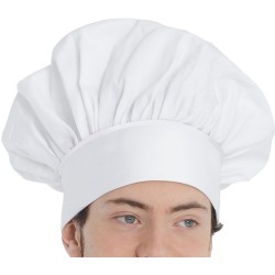 Cappello cuoco CHEF - COTONE 100%