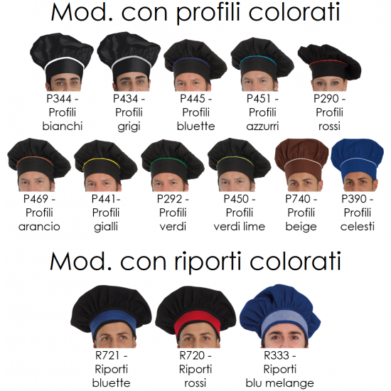 Cappello cuoco CHEF Cappello cuoco CHEF