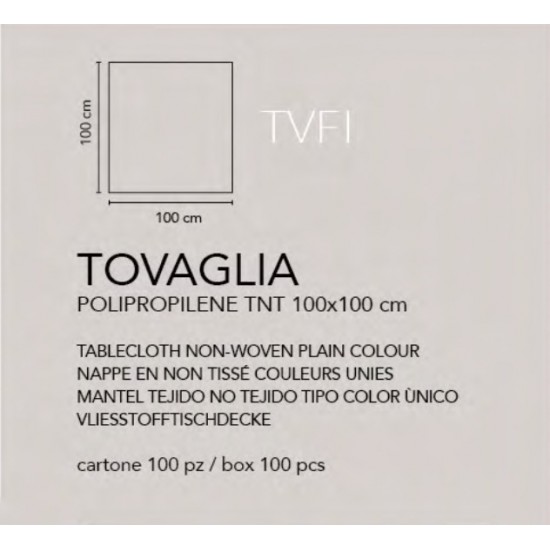 Tovaglia in TNT  - 50/100 pezzi  