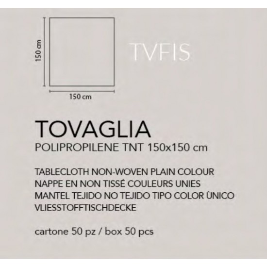 Tovaglia in TNT  - 50/100 pezzi  