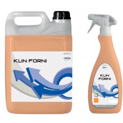 Detergente per la rimozione di grassi, carbonizzati e unti - Klin forni 