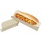 Porta hot dog in carta bianca - 100/150 pezzi