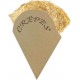 Porta crepes in carta kraft avana - 250 pezzi