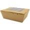 Box con finestra in carta kraft avana - 50 pezzi