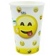 Bicchiere emoticon in carta - 50/100 pezzi